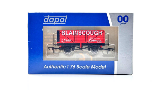 DAPOL 00 GAUGE - BLAINSCOUGH COLLIERY COPPULL WAGON NO.B145 (LIMITED EDITION)