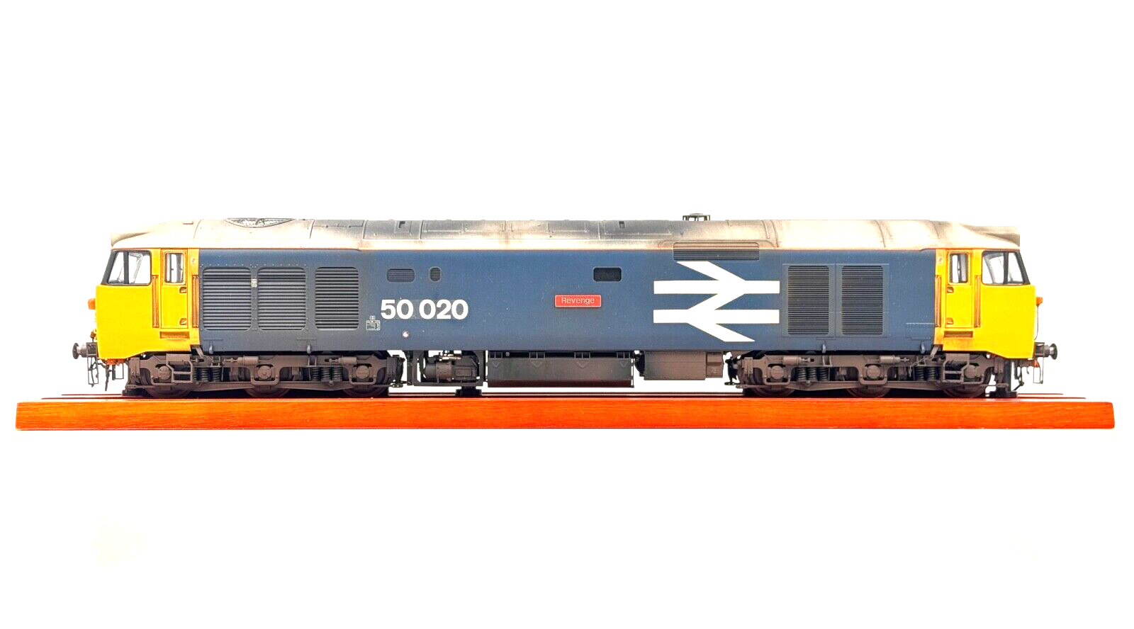 HELJAN O GAUGE - CLASS 50 DIESEL 50020 BR LARGE LOGO REVENGE (PROTO NEO)