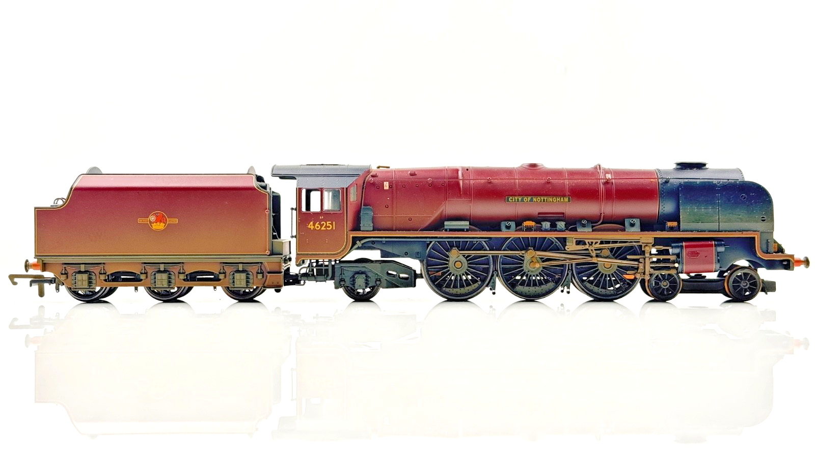 HORNBY 00 GAUGE - R2383 - BR 4-6-2 MAROON DUCHESS CITY OF NOTTINGHAM 46251