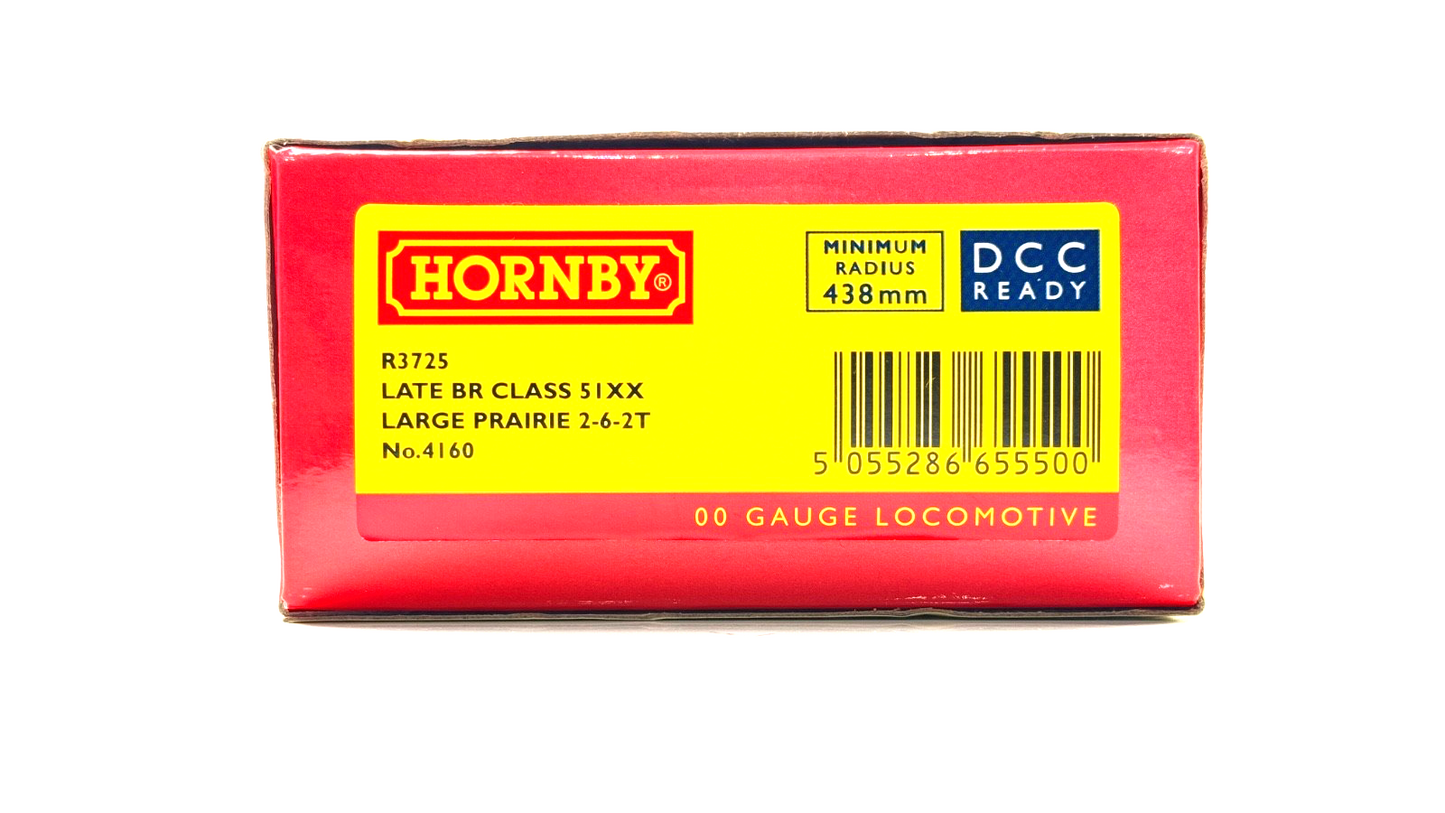 HORNBY 00 GAUGE - R3725 - LATE BR GREEN CLASS 51XX LARGE PRAIRIE 2-6-2T 4160