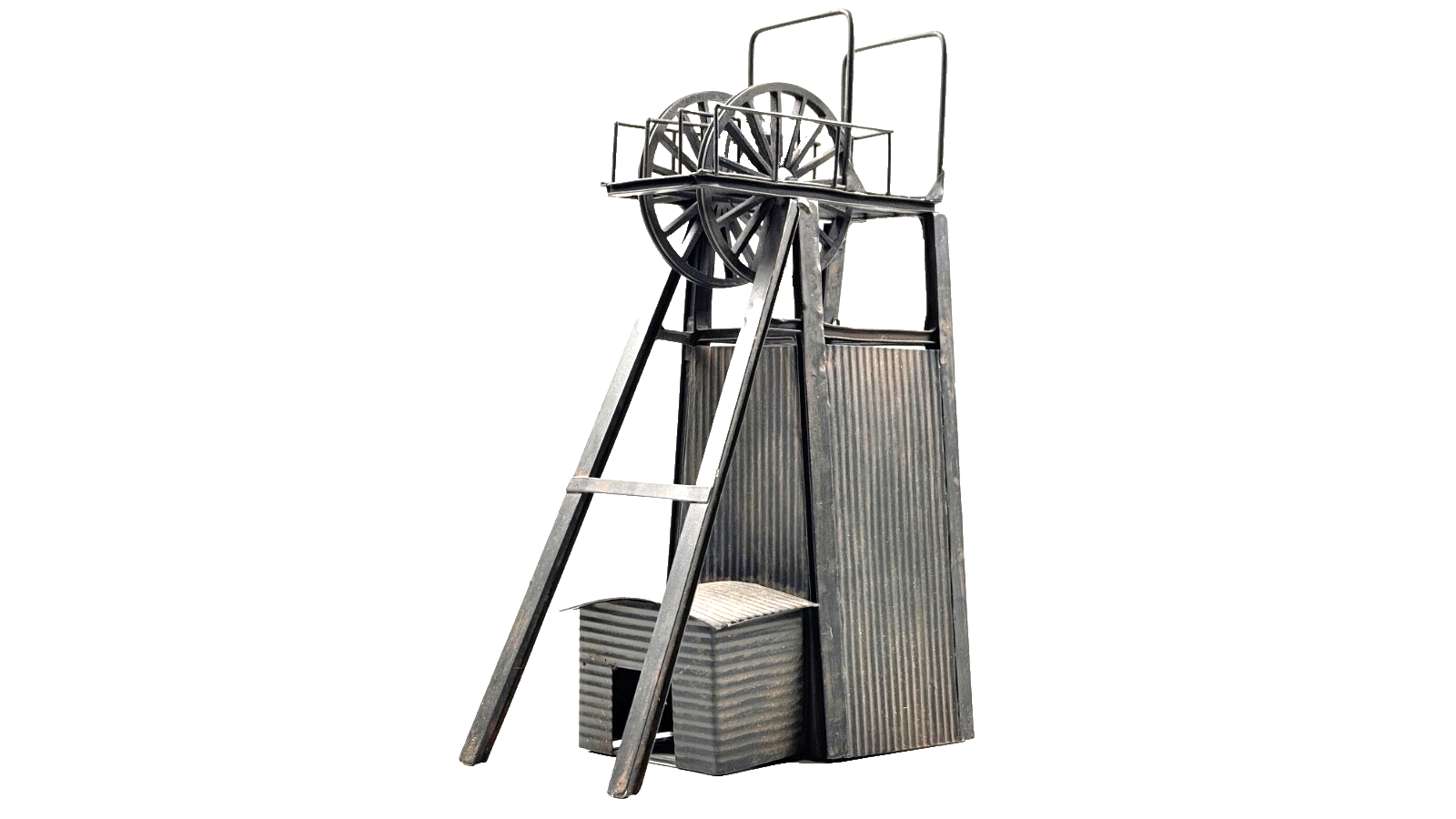 BACHMANN 00 GAUGE SCENECRAFT - 44-025 - HAMPTON HEATH COLLIERY PIT HEAD LIFT