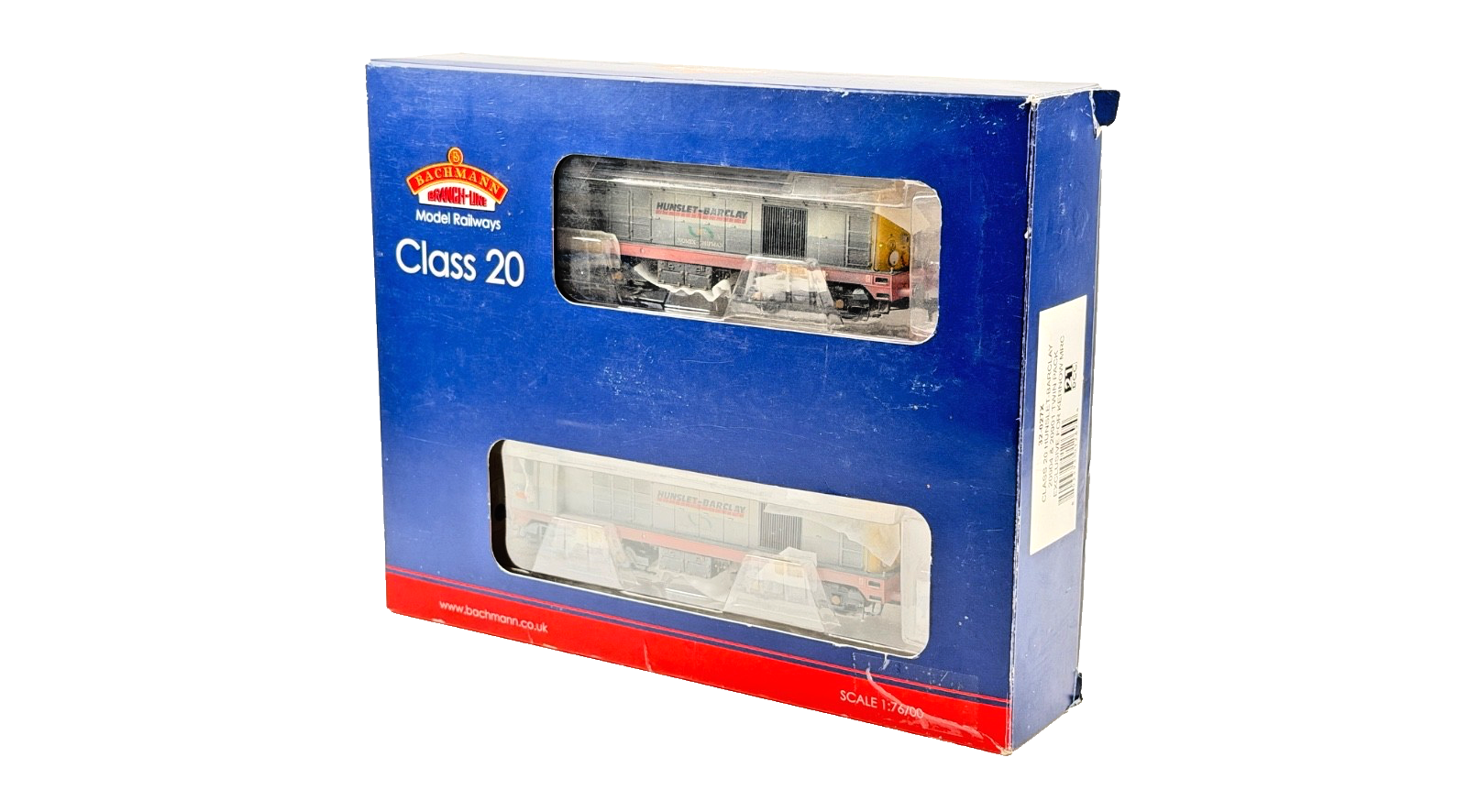 BACHMANN 00 GAUGE - 32-027X - CLASS 20 HUNSLET BARCLAY 20904 20901 TWINS - BOXED