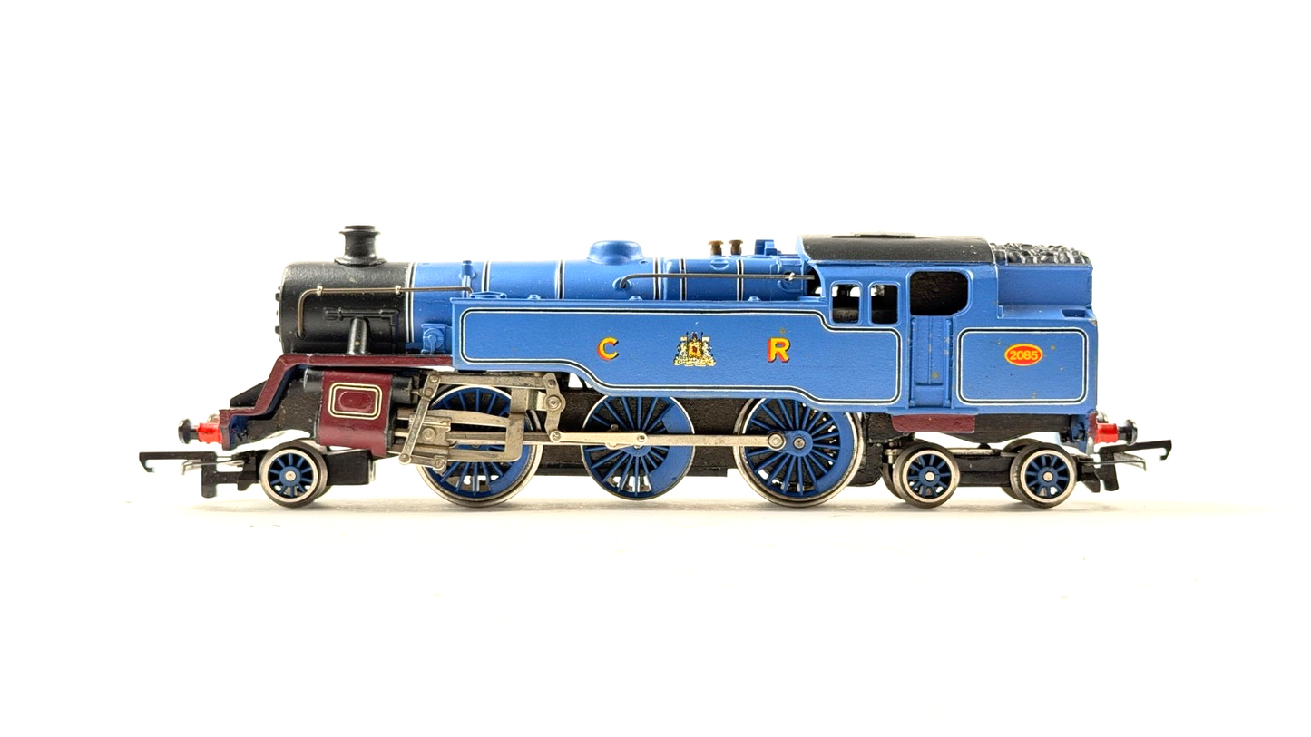 WRENN 00 GAUGE - W2246 - 2-6-4 TANK CALEDONIAN RAIL BLUE 2085 - NEEDS SERVICE