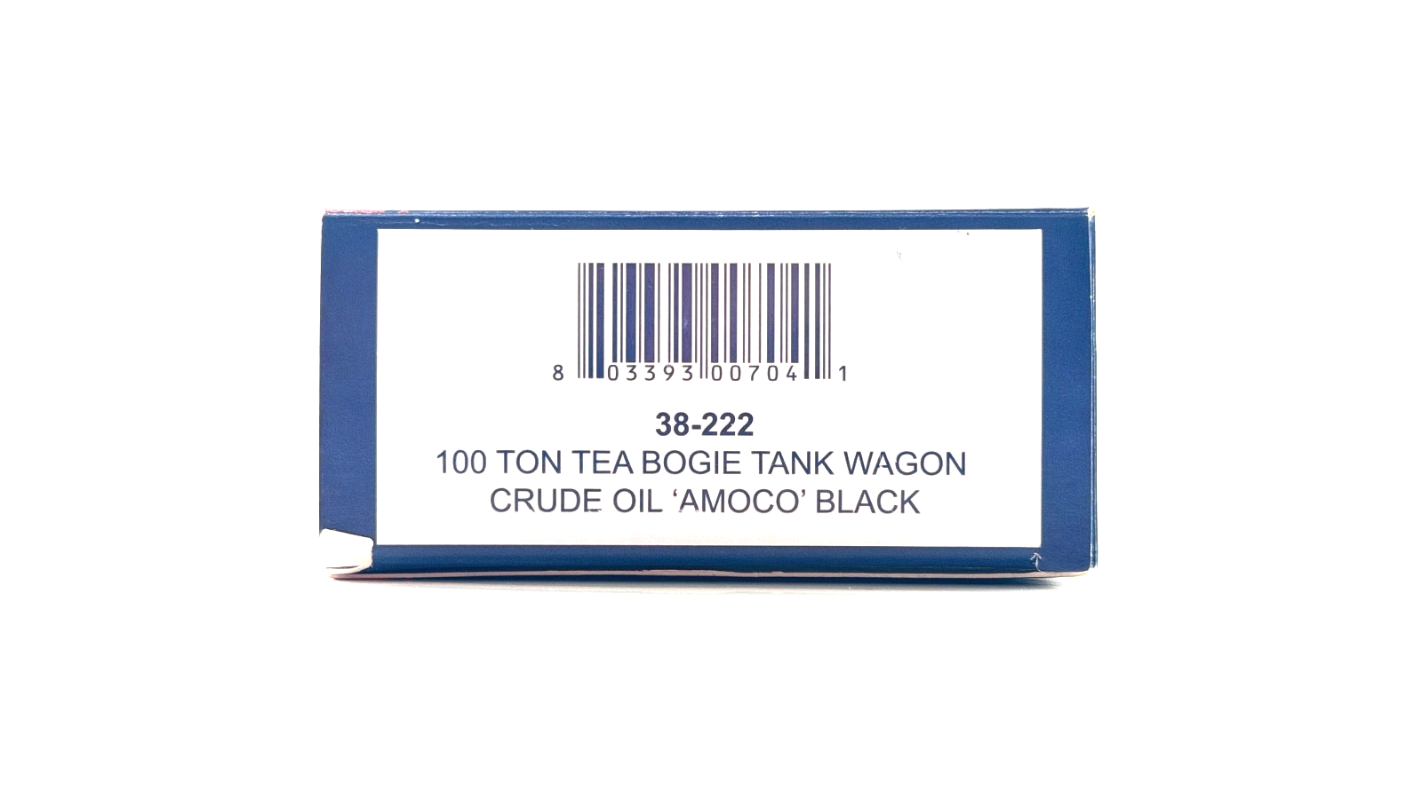 BACHMANN 00 GAUGE - 38-222 - 100 TON TEA BOGIE TANK WAGON AMOCO - (LOOSE WEIGHT)