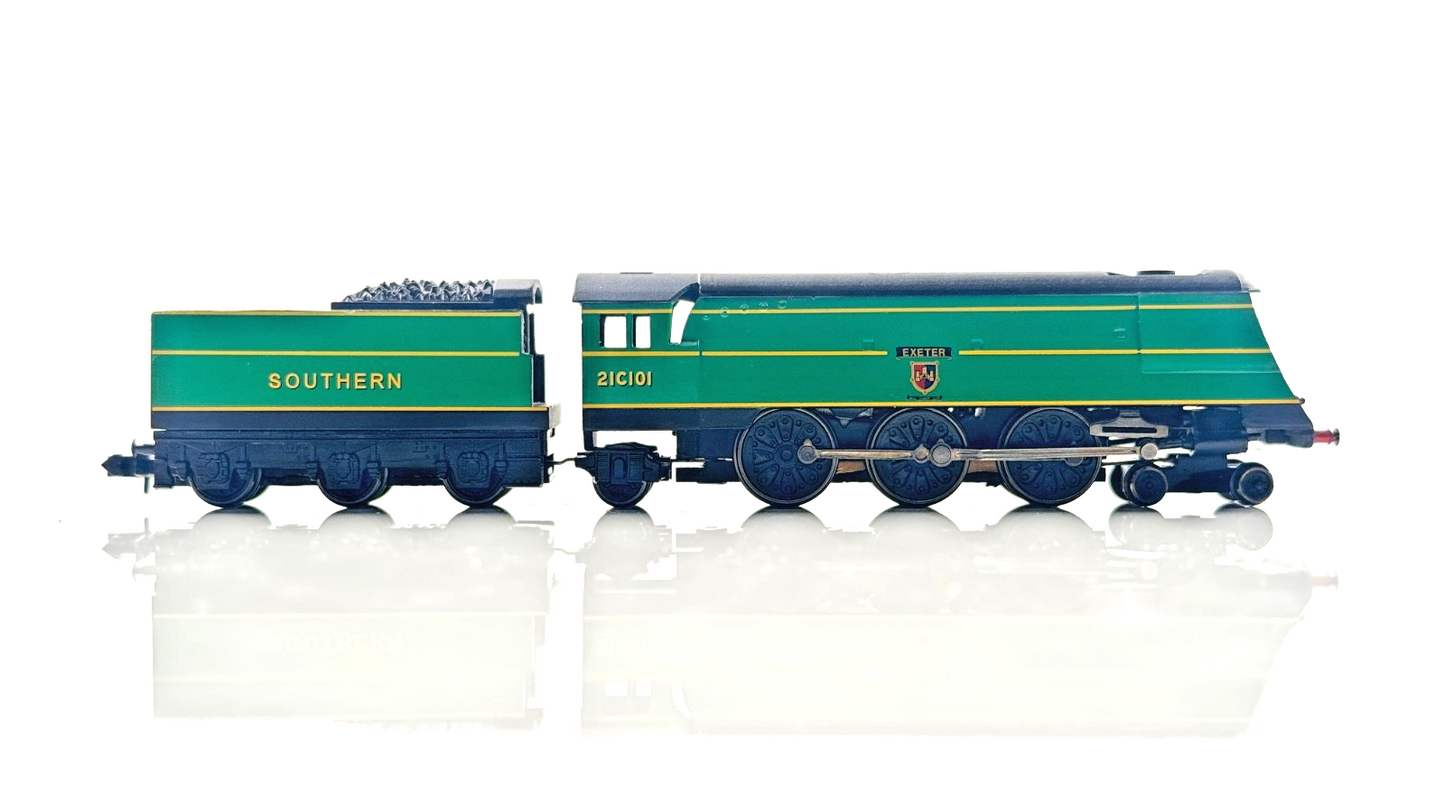 GRAHAM FARISH N GAUGE - 372-275 - WEST COUNTRY 21C101 EXETER SR MALACHITE GREEN