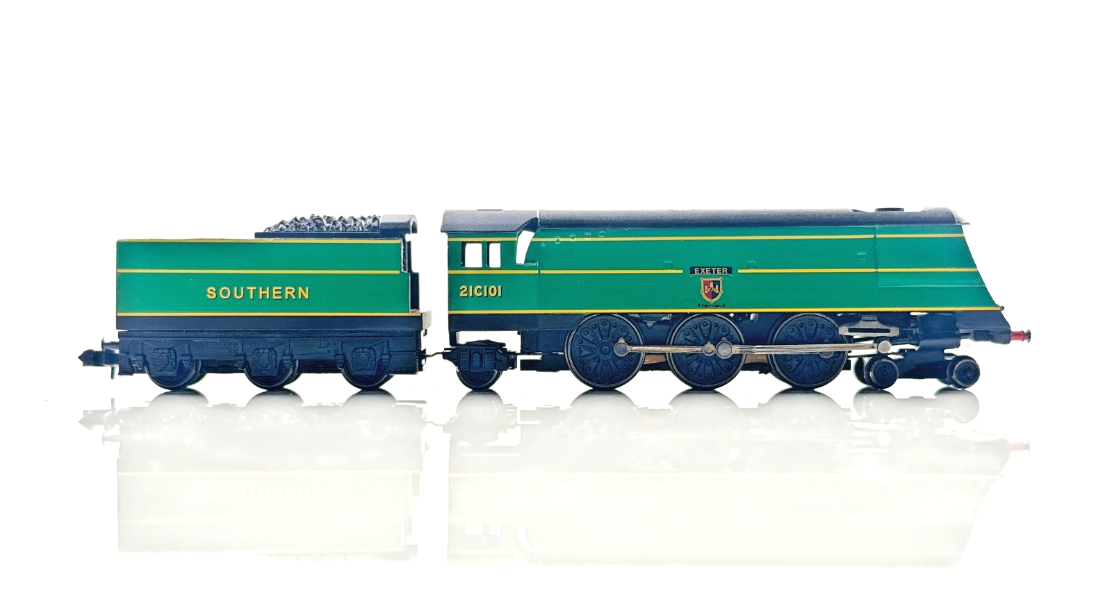 GRAHAM FARISH N GAUGE - 372-275 - WEST COUNTRY 21C101 EXETER SR MALACHITE GREEN