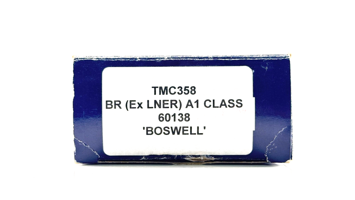 BACHMANN 00 GAUGE - TMC358 - CLASS A1 60138 BOSWELL BR GREEN RENAMED/NUMBERED