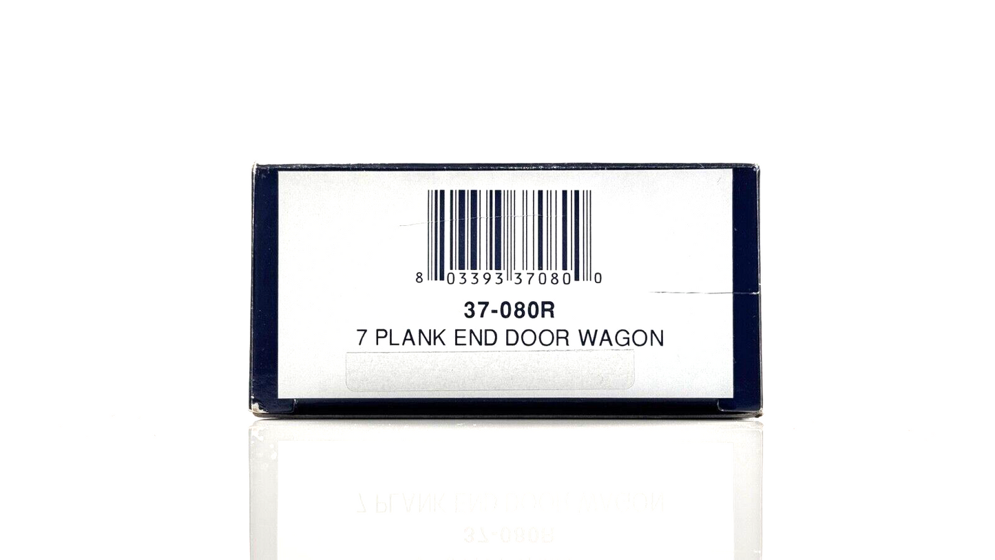 BACHMANN 00 GAUGE - 37-080R - 7 PLANK END DOOR WAGON EDINBURGH 313 - BOXED