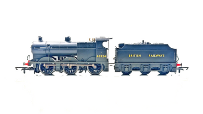 HORNBY 00 GAUGE - R2396 - BRITISH RAILWAYS BLACK FOWLER 0-6-0 CLASS 4F 43924 (W)