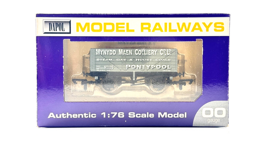 DAPOL 00 GAUGE - MYNYDD MAEN COLLIERY PONTYPOOL WAGON NO.105 (LIMITED EDITION)