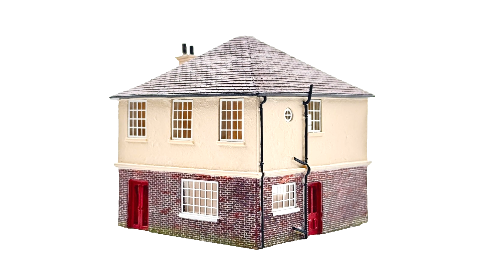 HORNBY 00 GAUGE SKALEDALE - R9720 - SHRUBLANDS 1930'S TOWN HOUSE - BOXED
