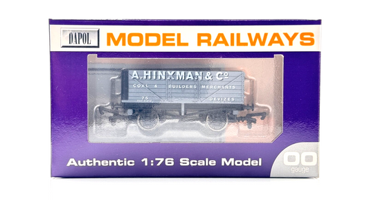 DAPOL 00 GAUGE - A. HINXMAN COAL BUILDERS MERCHANTS DEVIZES 75 (LIMITED EDITION)