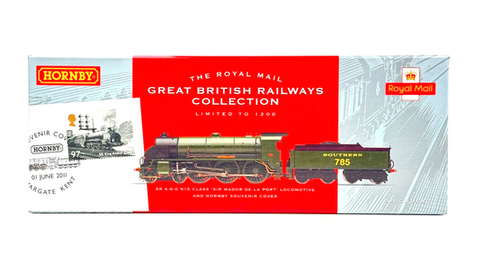 HORNBY 00 GAUGE - R3075 - SR SOUTHERN 4-6-0 'SIR MADOR DE LA PORT' 785 - BOXED