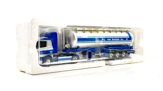 SPARES REPAIRS TEKNO 1/50 SCALE - SCANIA H.J. VAN BENTUM B.V. TANKER LORRY POOR