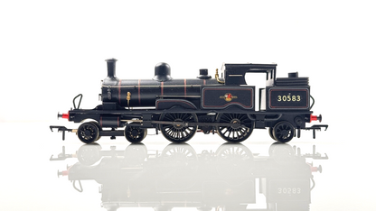 OO WORKS 00 GAUGE - LSWR BR BLACK ADAMS RADIAL 4-4-2T NO.30583 - BOXED