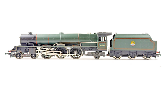 HORNBY 00 GAUGE - R196 - BR GREEN 4-6-2 PRINCESS BEATRICE LOCOMOTIVE 46209 BOXED