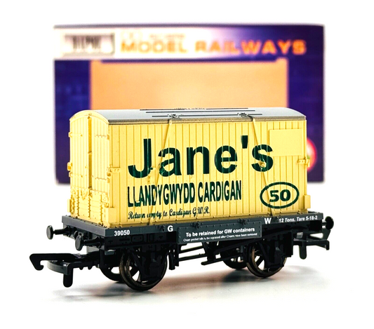 DAPOL 00 GAUGE - JANE'S 50TH LLANDYGWDD CARDIGAN CONFLAT NO.50 (LIMITED EDITION)