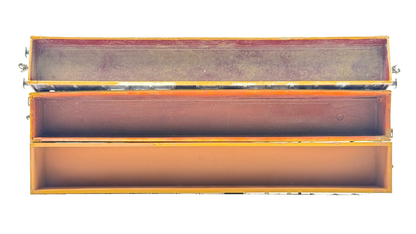 KIT BUILT 00 GAUGE - RAKE OF 3 EWS MAROON/GOLD MBA/MCA OPEN BOX WAGONS UNBOXED