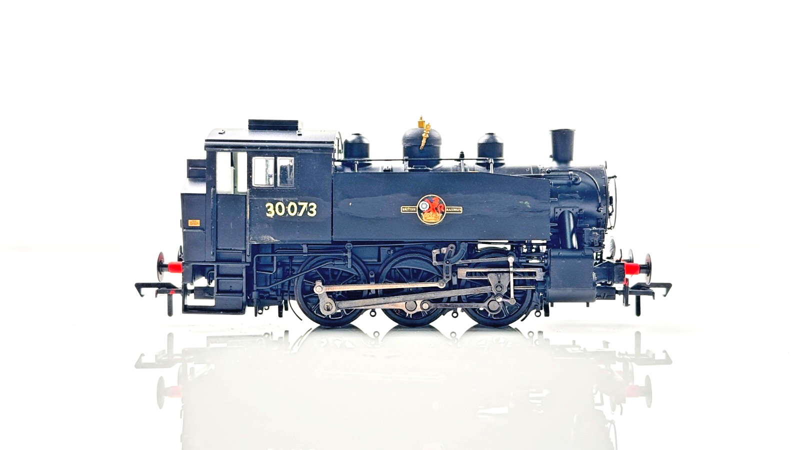 BACHMANN 00 GAUGE - MR-111 - USA CLASS 0-6-0T BRITISH RAILWAYS BLACK RENUMBERED