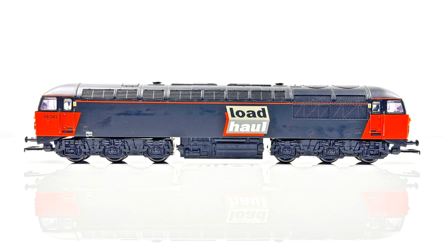 HORNBY 00 GAUGE - R2416A - CLASS 56 DIESEL 56083 LOADHAUL ORANGE/BLACK - BOXED