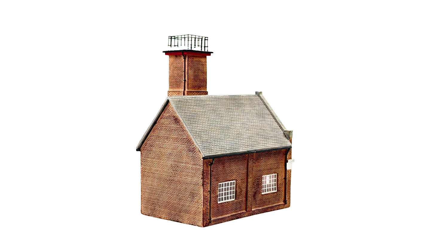 HORNBY 00 GAUGE SKALEDALE - R8626 - COUNTRY FIRE STATION UNBOXED