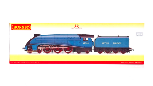 HORNBY 00 GAUGE - R30125 - BR REBUILT CLASS W1 4-6-4 NO.60700 - NEW BOXED