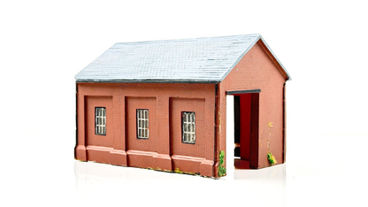 HORNBY SKALEDALE 00 GAUGE - R8582 - RED BRICK GOODS SHED - UNBOXED