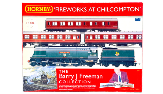 HORNBY 00 GAUGE - R2908 - "FIREWORKS AT CHILCOMPTON" BARRY FREEMAN TRAIN PACK