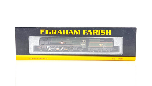 GRAHAM FARISH N GAUGE - 372-302 - MERCHANT NAVY 35028 BR GREEN 'CLAN LINE'