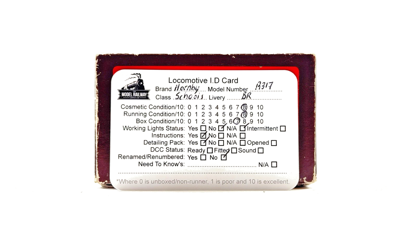 HORNBY 00 GAUGE - R317 - BR GREEN SCHOOLS CLASS V WESTMINSTER 30908 BOXED