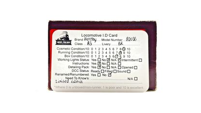 HORNBY 00 GAUGE - R2036 - BR 4-6-2 CLASS A3 BLUE 'ST FRUSQUIN' LIMITED EDITION