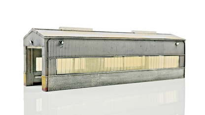 BACHMANN SCENECRAFT 00 GAUGE - 44-126 - SINGLE ROAD SERVICING SHED - UNBOXED