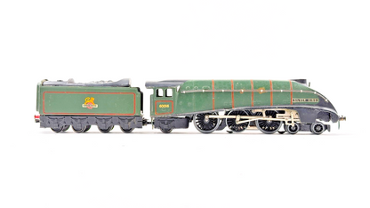 HORNBY DUBLO 00 GAUGE - 3 RAIL BR GREEN CLASS A4 SILVER KING 60016 UNBOXED 2