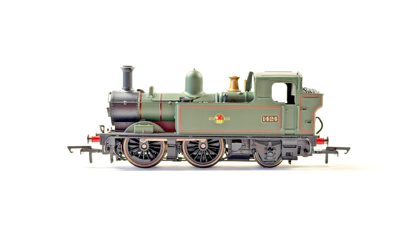 HORNBY 00 GAUGE - R3692 - BR GREEN 0-4-2T CLASS 14XX TANK LOCOMOTIVE 1424 BOXED