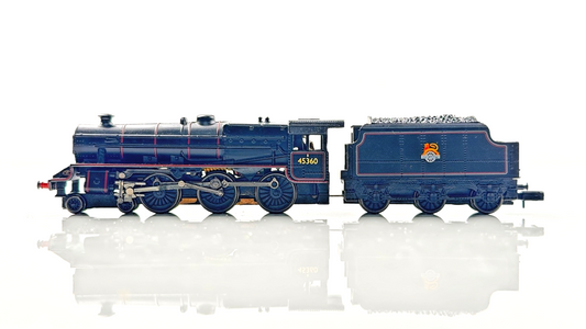 GRAHAM FARISH N GAUGE - BR BLACK 4-6-0 BLACK FIVE 5 LINED 45360 - BOXED
