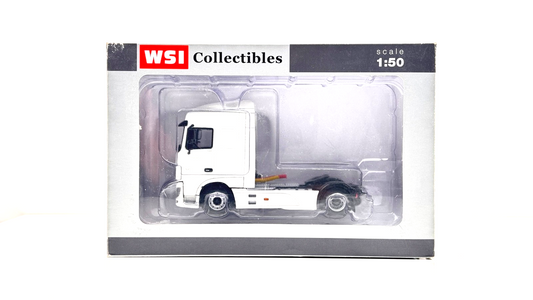 WSI 1/50 SCALE - 03-1127 - DAF XF SC 4X2 WHITE TRACTOR UNIT BOXED