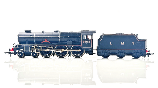 AIRFIX 00 GAUGE - 54120 - LMS BLACK 4-6-0 ROYAL SCOTS FUSILIER 6103 - BOXED
