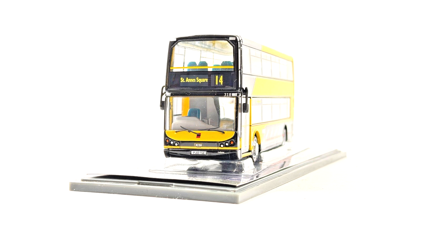 CORGI OOC 1/76 SCALE - OM42514 - EAST LANCS MYLLENIUM BLACKPOOL TRANSPORT BOXED