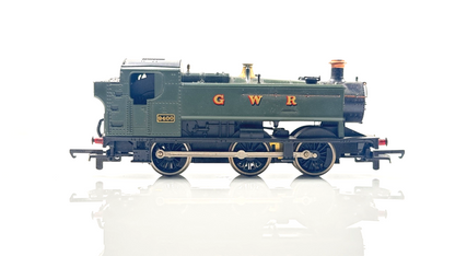 LIMA 00 GAUGE - GWR GREEN GREAT WESTERN 94XX TANK 9400 LOCOMOTIVE - UNBOXED