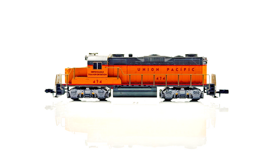 LIFE LIKE N GAUGE - UNION PACIFIC UP GP20 EMD DIESEL LOCOMOTIVE NO.474 - BOXED