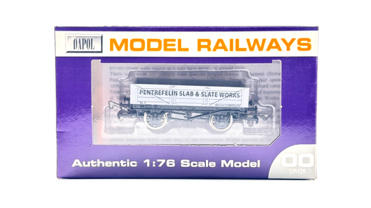 DAPOL 00 GAUGE - PENTREFELIN SLAB & SLATE WORKS WAGON NO.3 (LIMITED EDITION)
