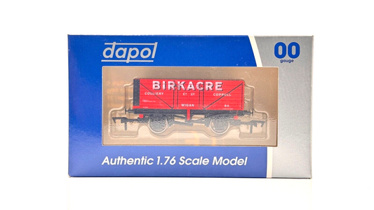 DAPOL 00 GAUGE - BIRKACRE COLLIERY COPPULL WIGAN WAGON NO.84 (LIMITED EDITION)
