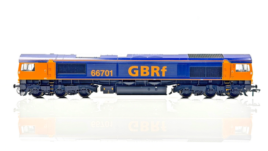 BACHMANN 00 GAUGE - 32-727 - CLASS 66 DIESEL 66701 GBRF LIVERY - BOXED