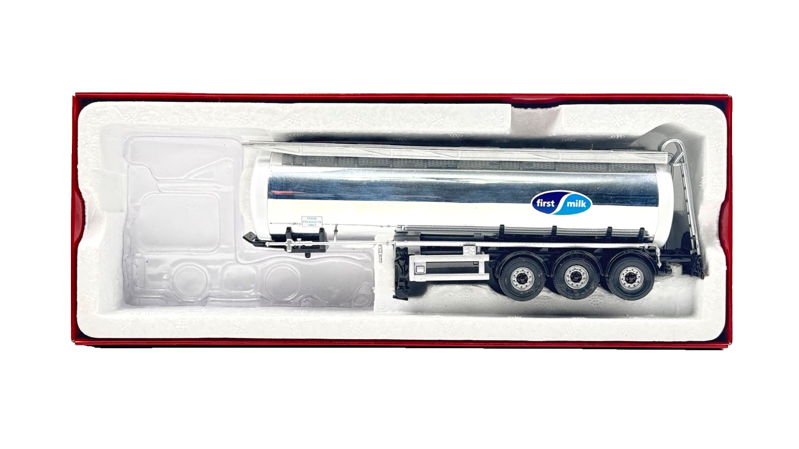 CORGI 1/50 SCALE - NIVEN (FIRST MILK) 6 WHEEL GENERAL PURPOSE CHROME TANKER ONLY