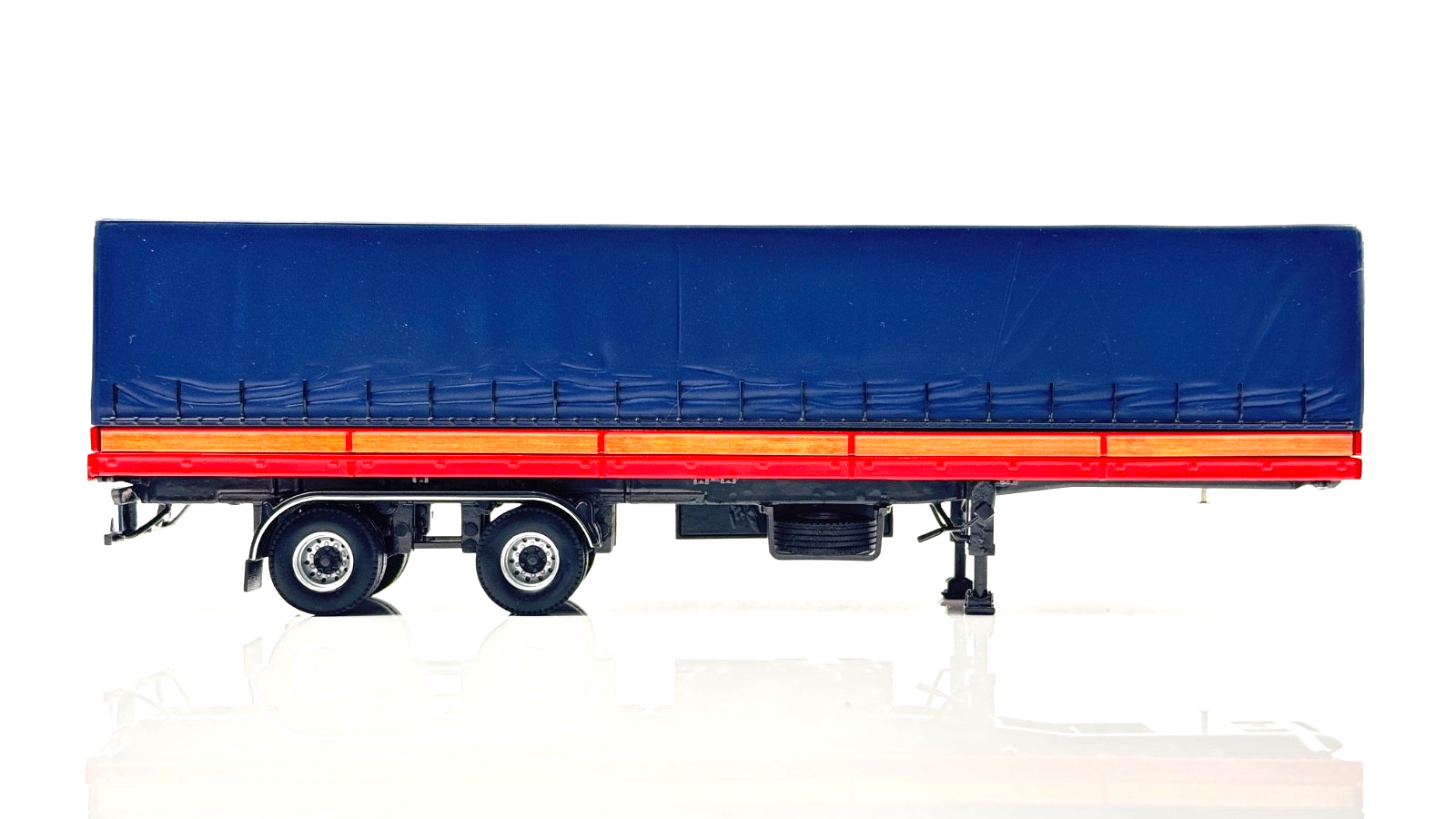 WSI 1/50 SCALE - 13-1022 - CLASSIC CURTAIN SIDE TRAILER 2 AXLE BOXED