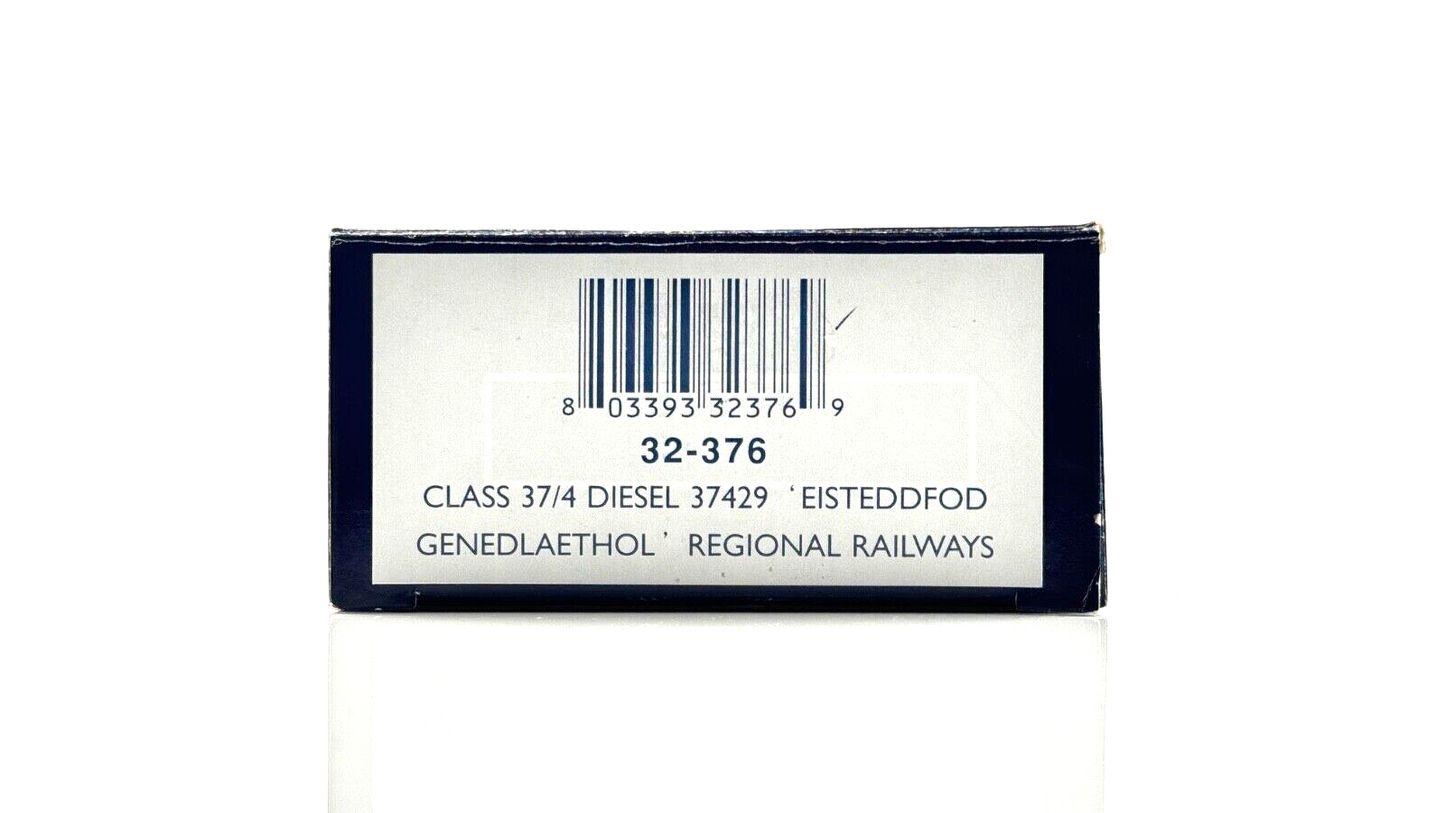 BACHMANN 00 GAUGE - 32-376 - CLASS 37/4 DIESEL 37429 REGIONAL RAILWAYS BOXED