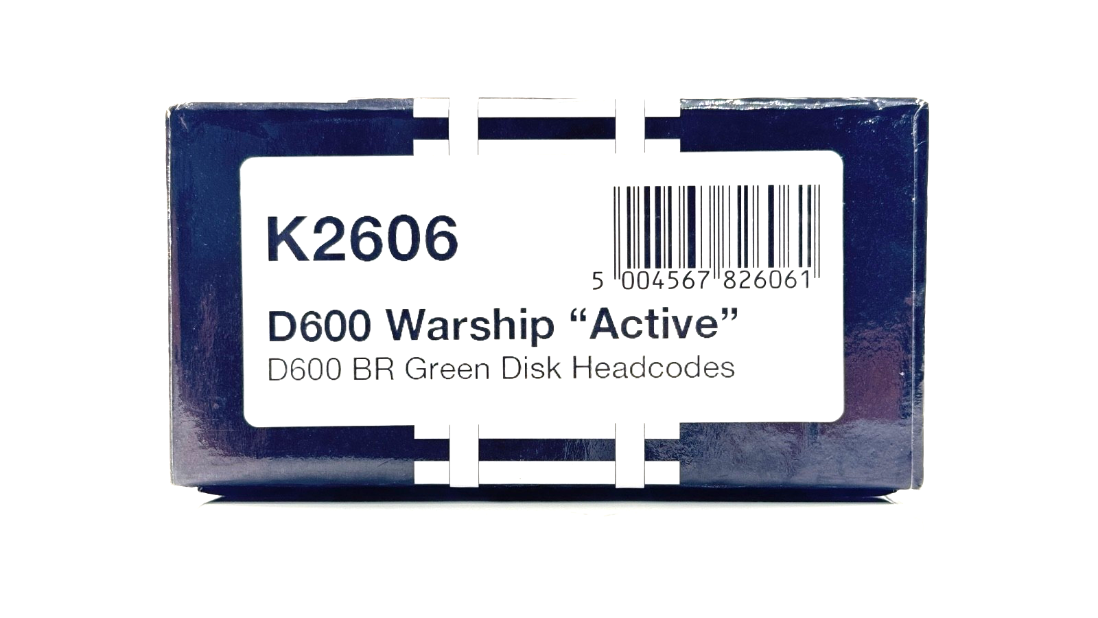 KERNOW MODELS 00 GAUGE - K2606 - D600 WARSHIP DIESEL BR GREEN ACTIVE WEATHERED