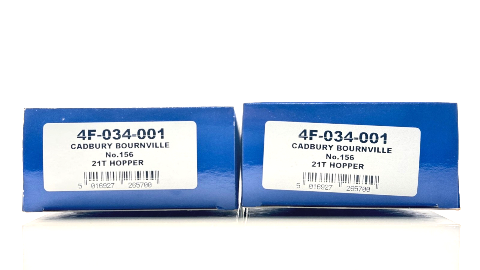 DAPOL 00 GAUGE - 4F-034-001 - CADBURY BOURNVILLE 21T HOPPER WAGON NO.156 X 2
