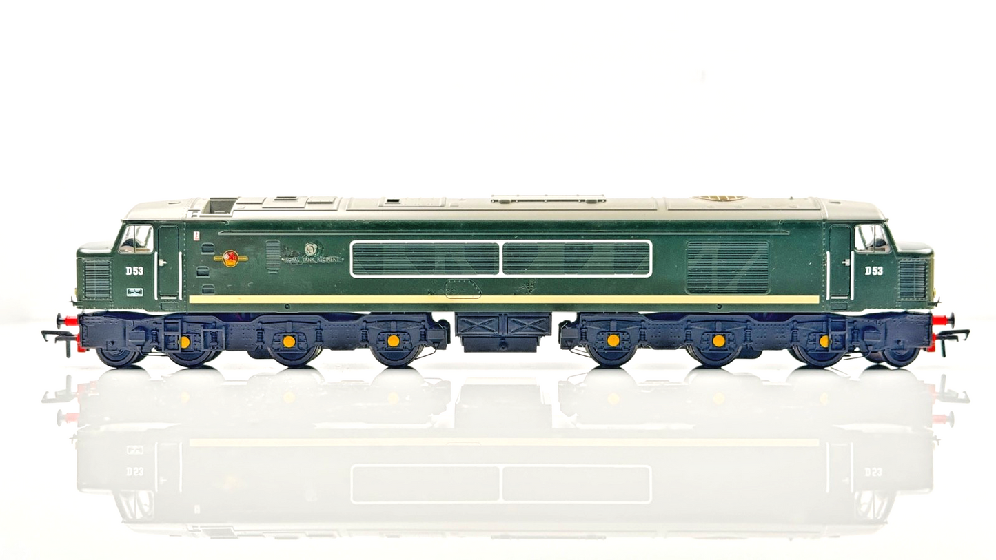 BACHMANN 00 GAUGE - 32-682 - CLASS 45/0 D53 ROYAL TANK REGIMENT BR GREEN SYP