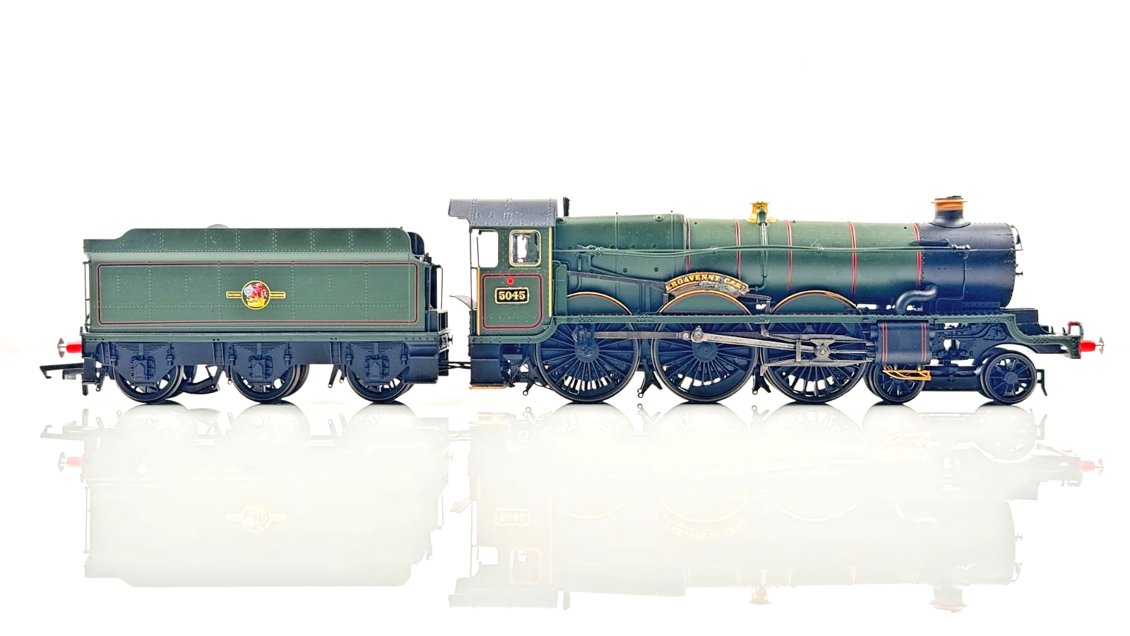 HORNBY 00 GAUGE - R3619 - BR LATE GREEN CASTLE 5045 EARL OF DUDLEY RENAMED NQP
